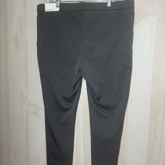 NWT Ann Taylor The Chelsea gray pants, size 16 petite - Picture 8 of 16